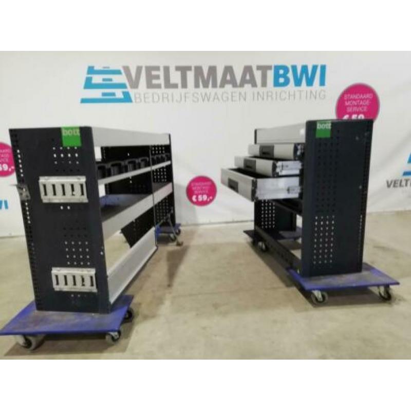 BOTT inrichting vivaro trafic talento transporter vito bus