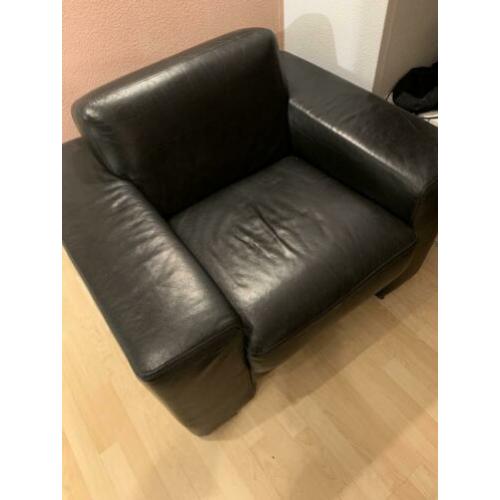 Mooie leren fauteuil