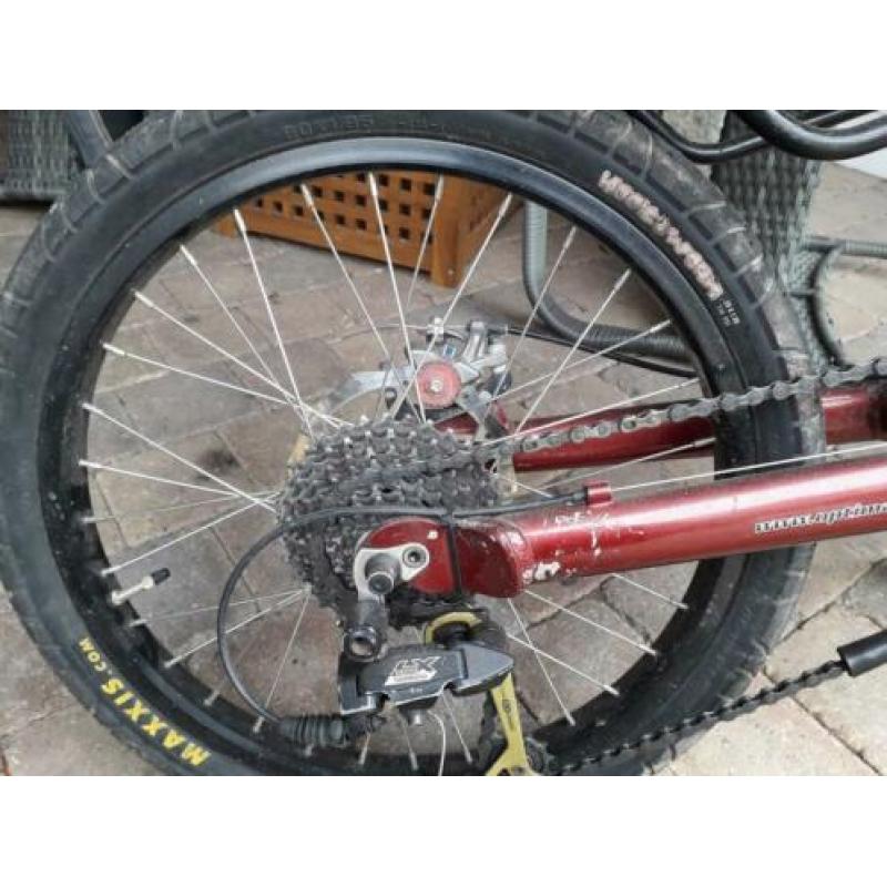 chopper ligfiets met 9 versnellingen vorig jaar