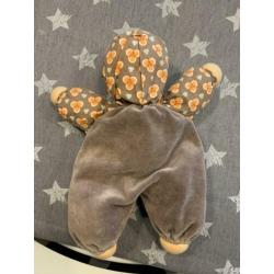Antroposofische pop baby zacht wol