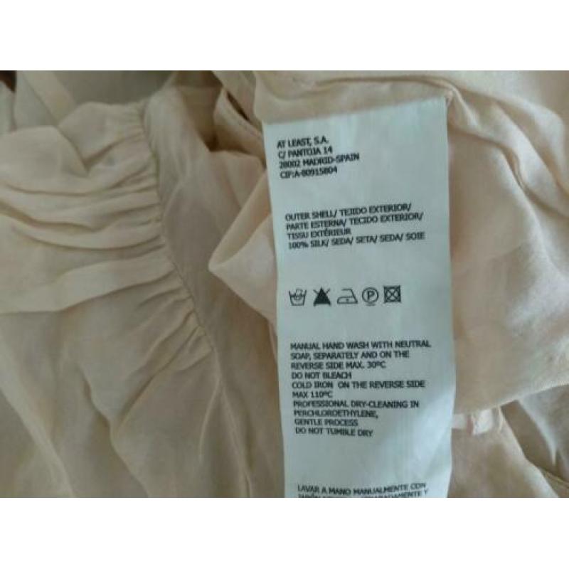 Verkocht Hoss intropia zijden blouse zalm maat 44 nieuw
