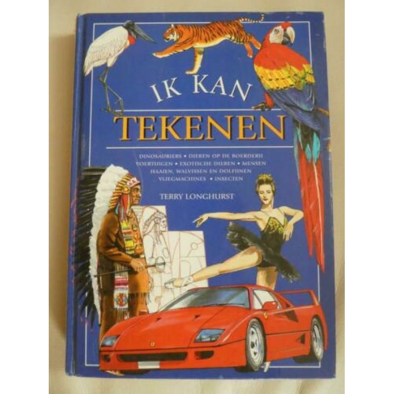Ik kan Tekenen - Terry Longhurst = 3 cm dik !