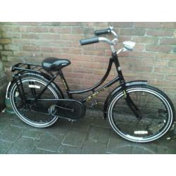 Mooie 20inch Popal meisjes OMAfiets nw licht etc 5-8jr 70,00