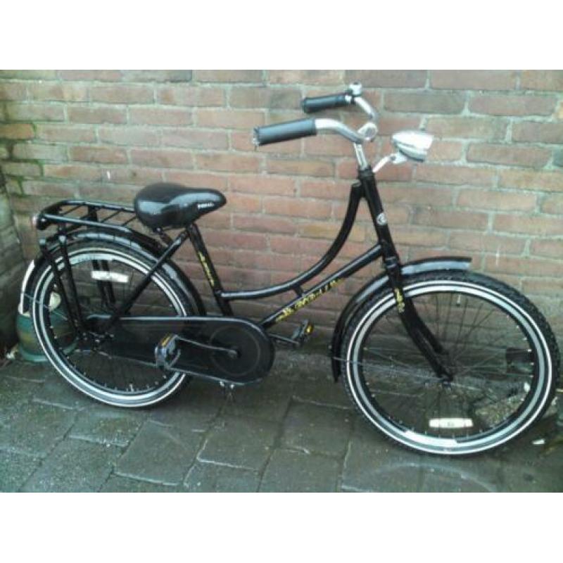 Mooie 20inch Popal meisjes OMAfiets nw licht etc 5-8jr 70,00