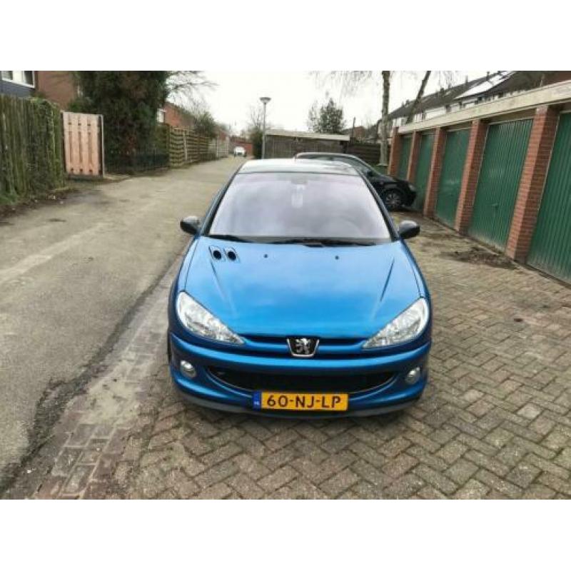 Peugeot 206 2.0 16V 130KW RC 3D 2003 Blauw