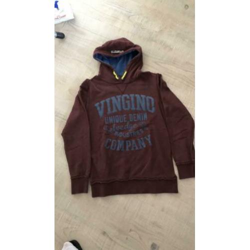 Als NIEUW: STOERE hoodie van VINGINO mt 12-152