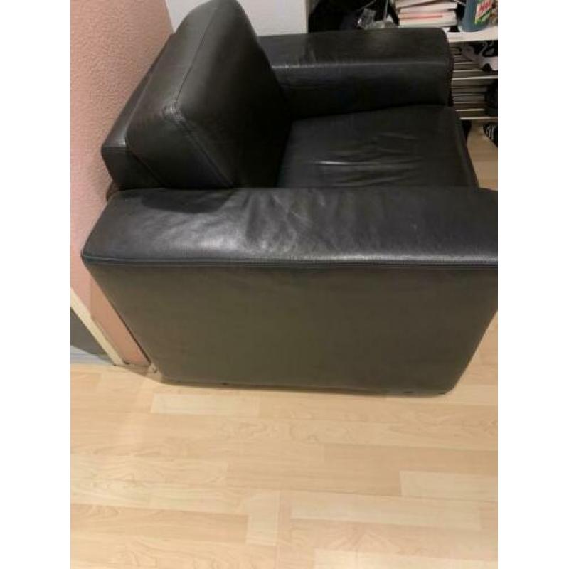 Mooie leren fauteuil