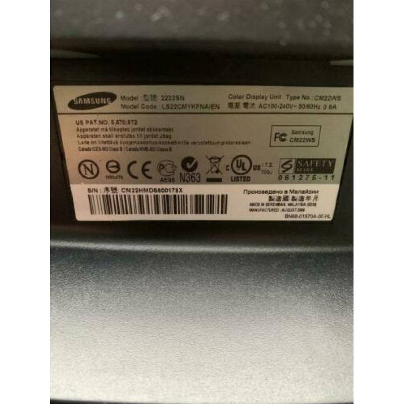 Samsung monitor Model 2233SN