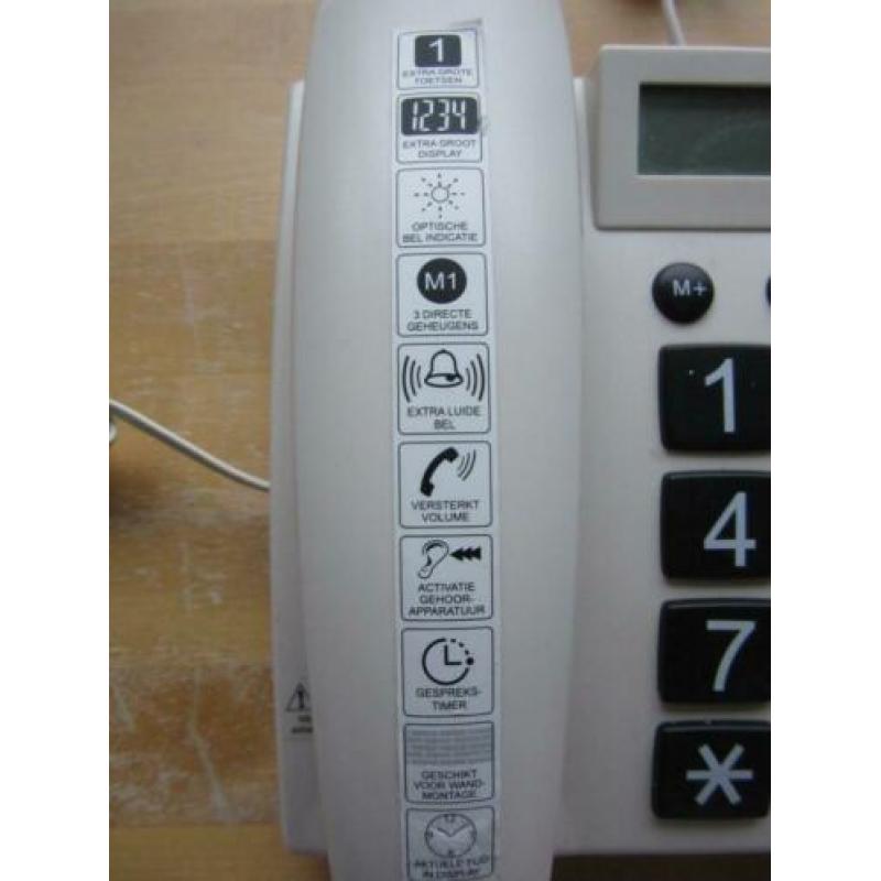 Fysic FX-3350 Big Button gehoortelefoon & seniorentelefoon