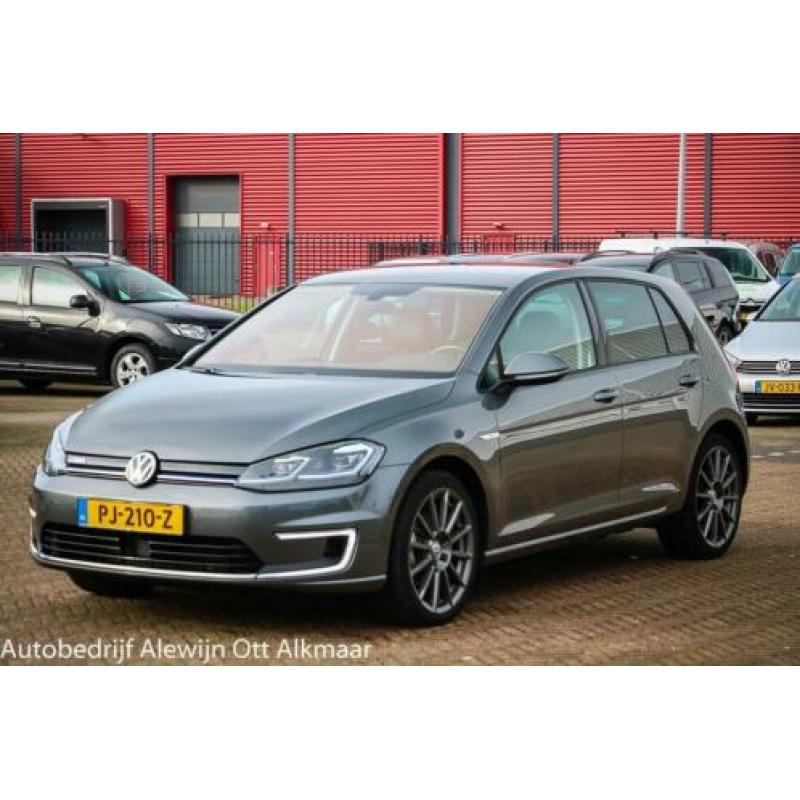 Volkswagen e-Golf *EXCL BTW* Full Option | LEDER |