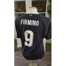 Firmino handgesigneerd shirt Liverpool!