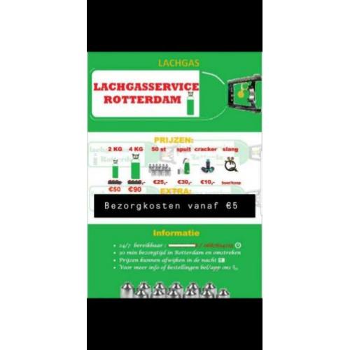 Lachgas tank spuit demper slagroompatronen en meer Rotterdam