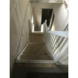 Te koop trap 4 meter hoog met bordes