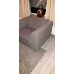 Fauteuil taupe