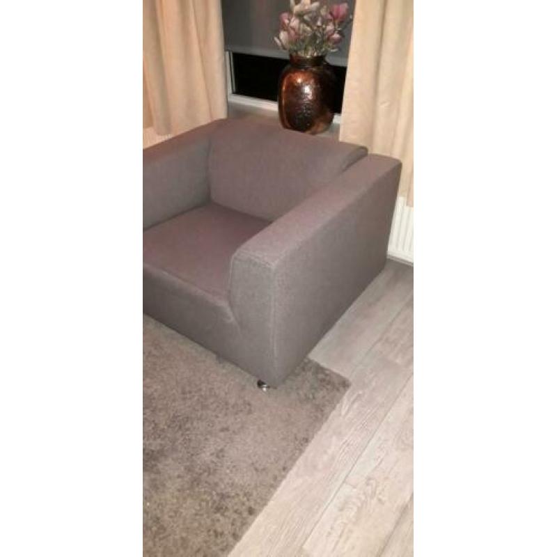 Fauteuil taupe