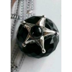 Ster Van Zuiverheid *Zwarte Onyx* Edelsteen Van Trollbeads