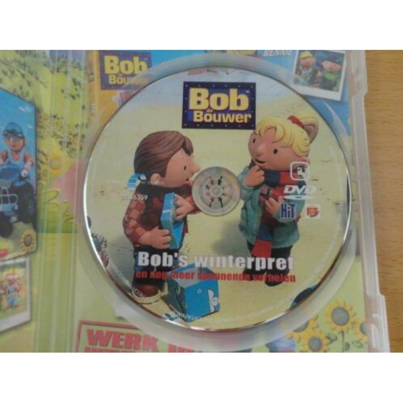 3 DVD's Bob de bouwer
