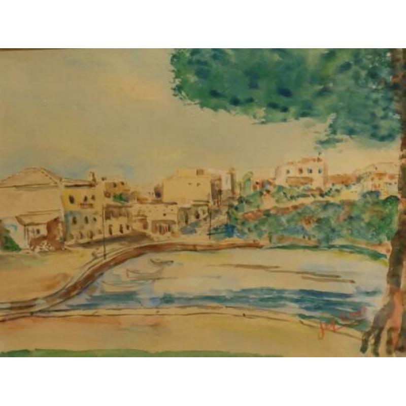 Jef Last - aquarel