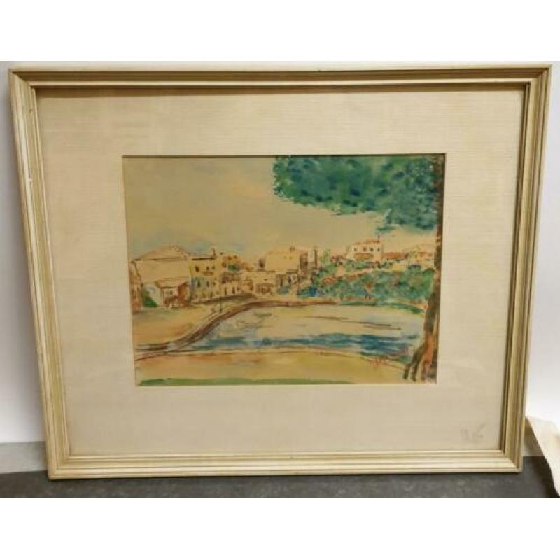 Jef Last - aquarel