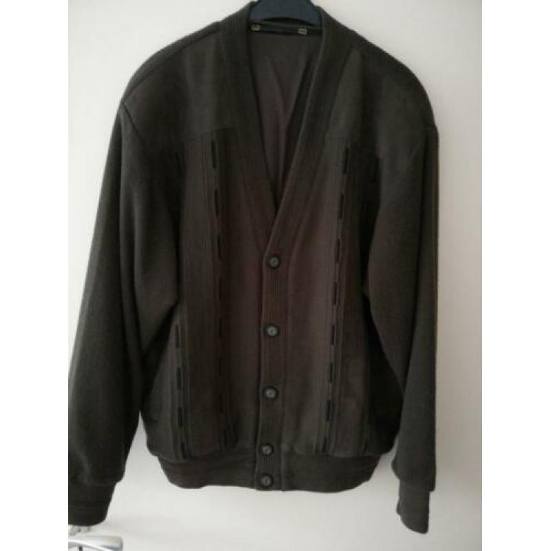 Bruin heren vest