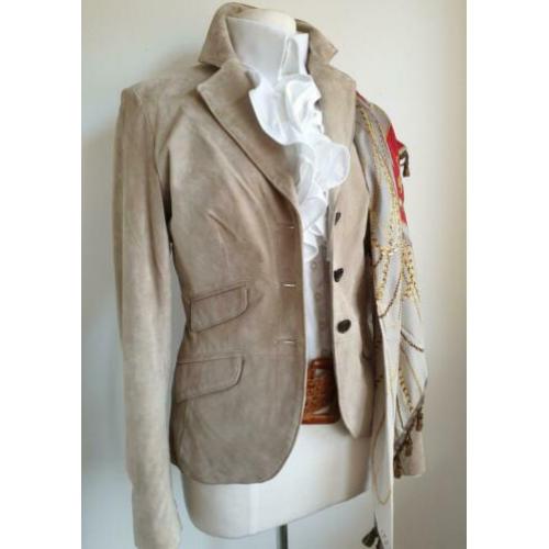 Mark suede leren jasje