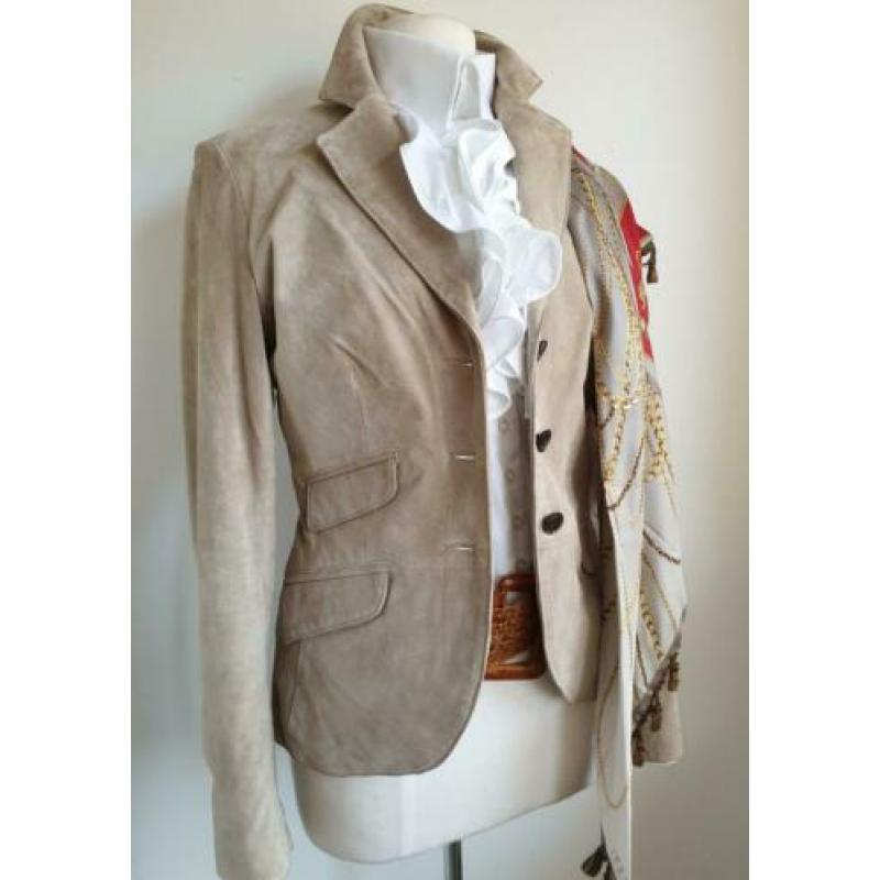 Mark suede leren jasje