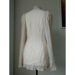Verkocht Hoss intropia zijden blouse zalm maat 44 nieuw