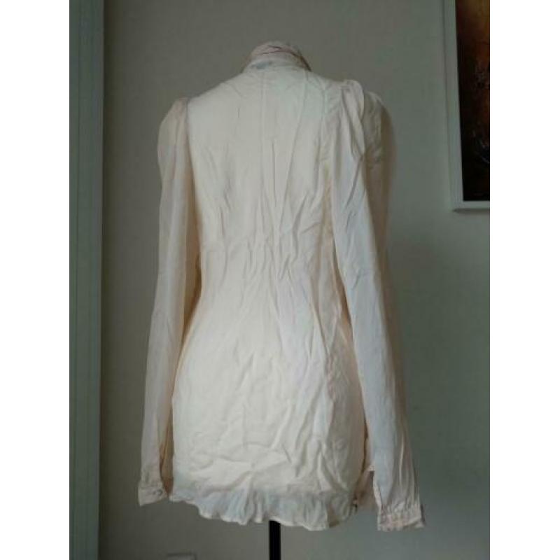 Verkocht Hoss intropia zijden blouse zalm maat 44 nieuw