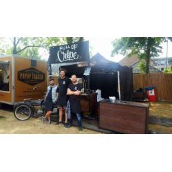 Complete bakbrommer foodtruck op aanhanger te koop