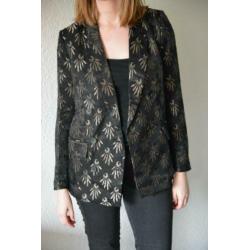Colbert zwart / goud H&M maat 38 - nieuw!