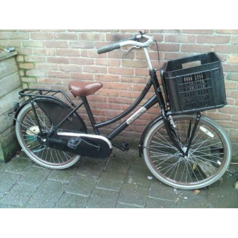 Mooie 20inch Popal meisjes OMAfiets nw licht etc 5-8jr 70,00