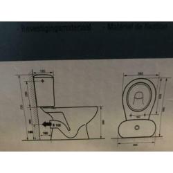 Duoblok wc pack pk/h toilet