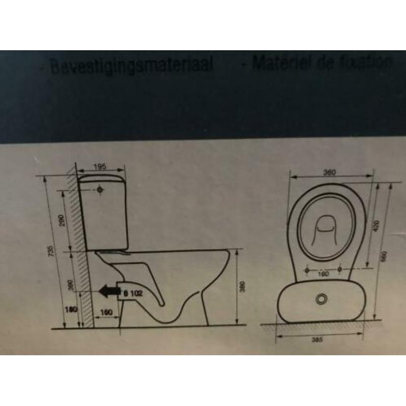 Duoblok wc pack pk/h toilet