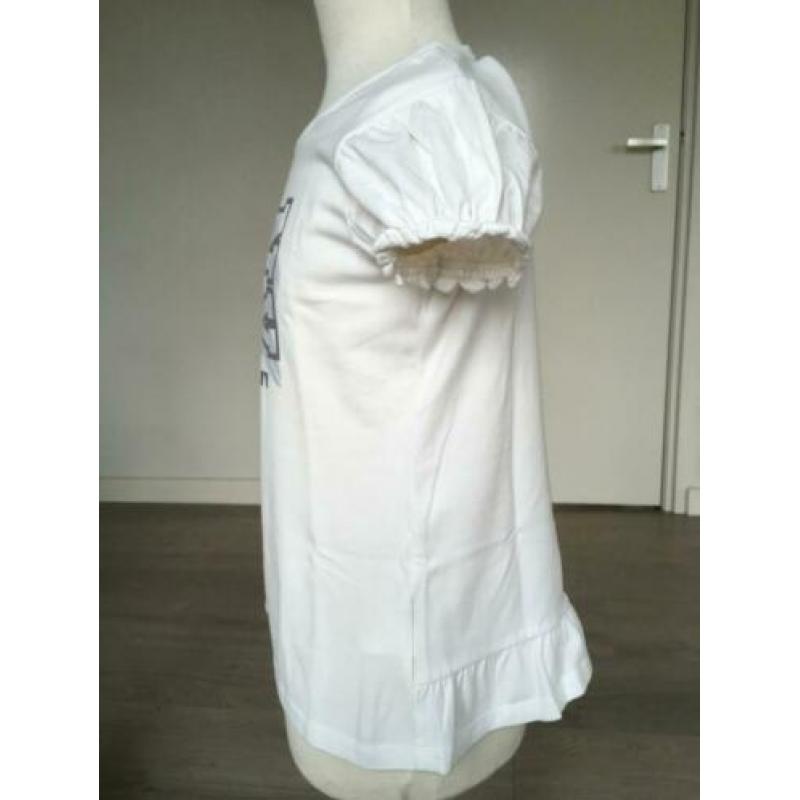 HOOKIPA shirt + stretch wit mt 158 / 164 netjes D5