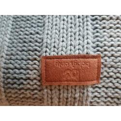 Baby's only wiegdeken en laken stone green