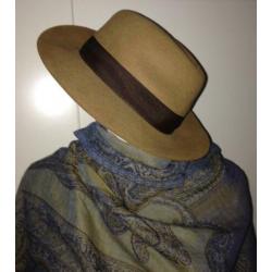 Elegante Stetson / Panama dameshoed