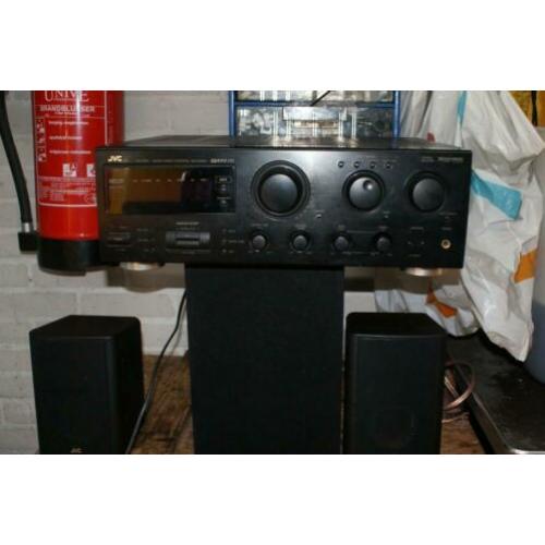 jvc reciever rx 616 r inclusief 2.1 speakers evt sony speake