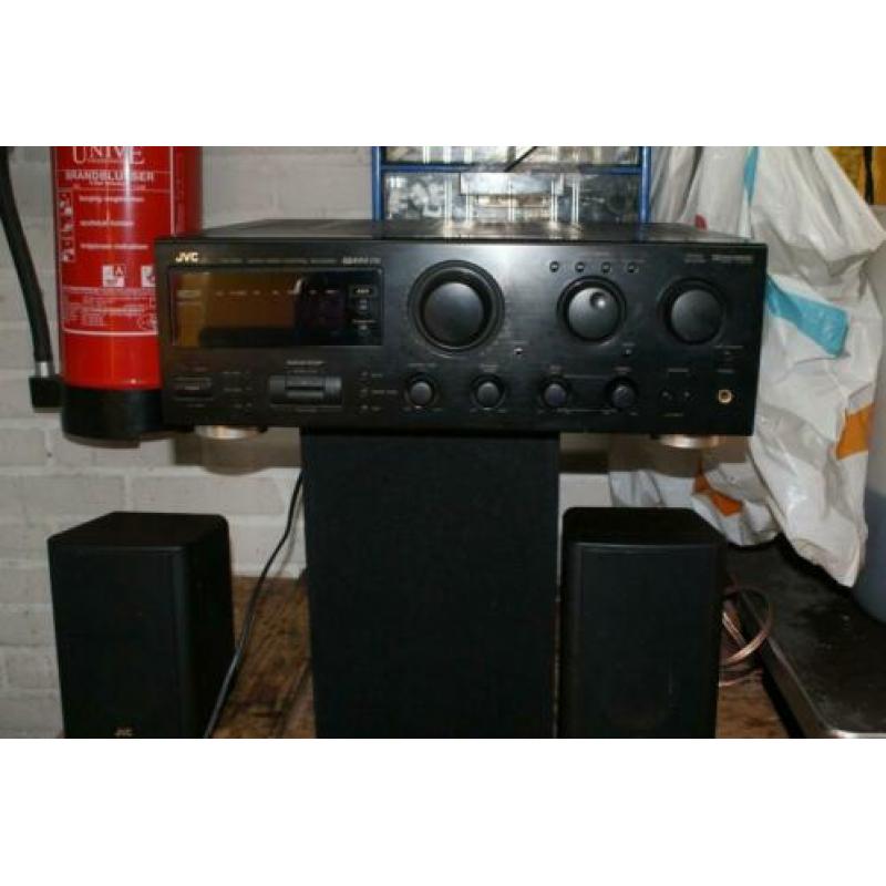 jvc reciever rx 616 r inclusief 2.1 speakers evt sony speake