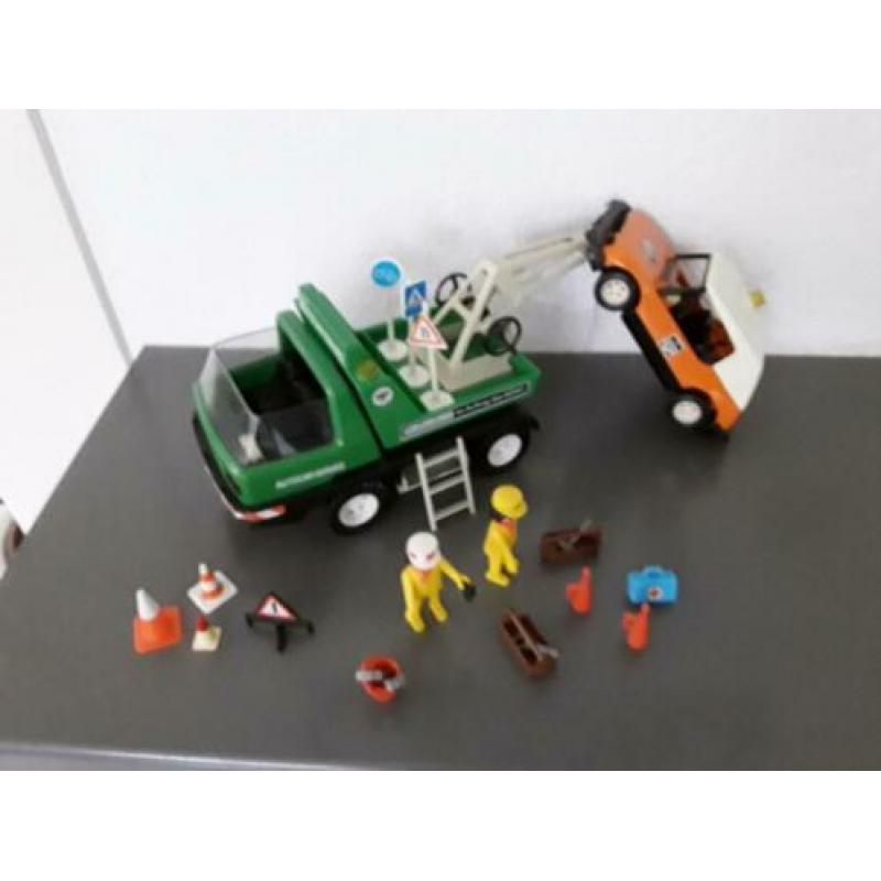 Playmobil vintage 3473 takelwagen met cabrio