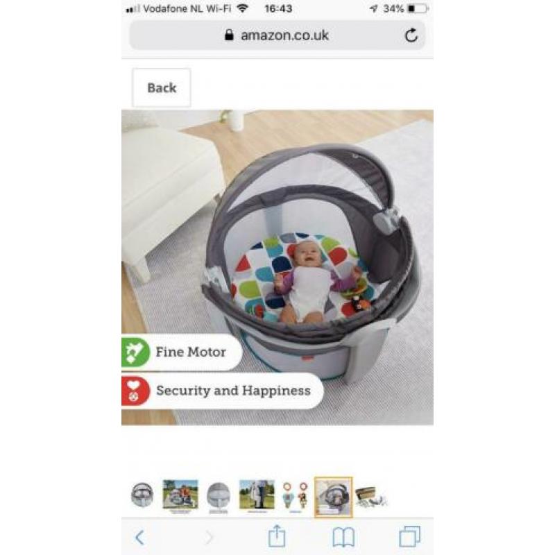 Fisher price reis speel wieg