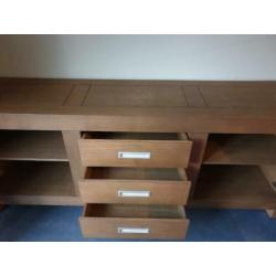 Mooie complete inboedel meubels;dressoir,tv meubel,eettafel