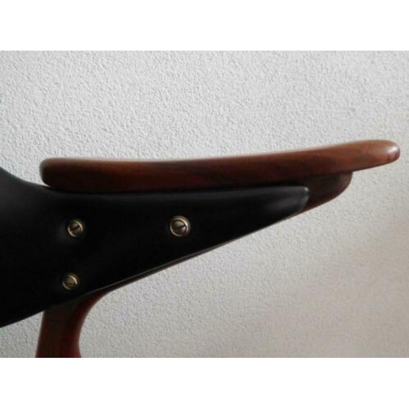 Vintage en originele Dutch design stoel, jaren 60 Pynock