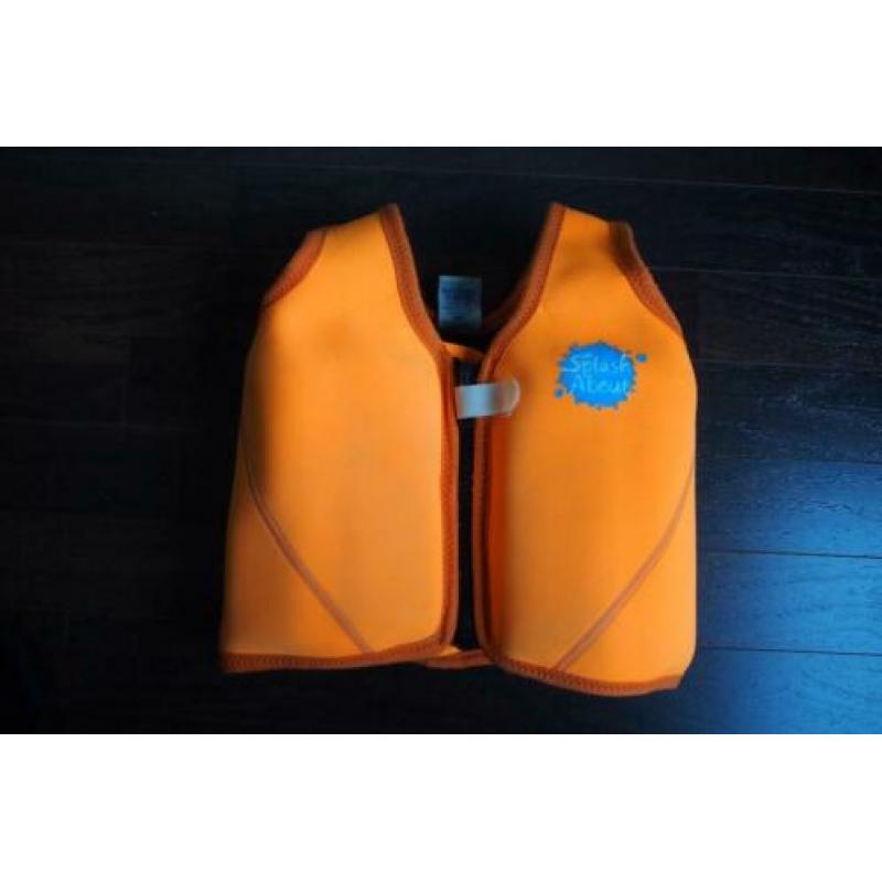 Zwemvest Splash About, kinderen 3-6 jaar, 18-30 kg, oranje