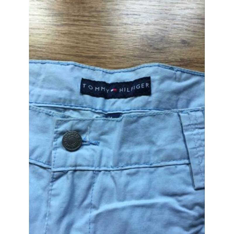 Tommy hilfiger blauwe zomer broek heren
