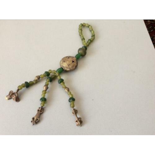 Nr.571 Afrikaans, totem, amulet, Glas,prachtig.