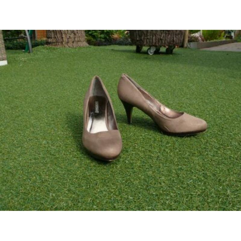 LA STRADA bruine pumps maat 39 als nieuw