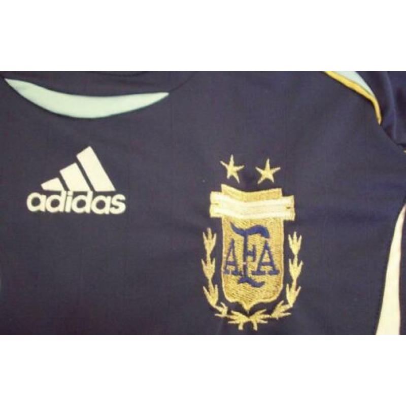 Orig.Away Voetbalshirt Messi nr 19 Argentinie 2006-7