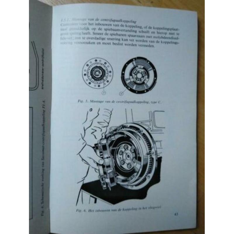 Service-gids Automobielen Mechanische Delen 1968