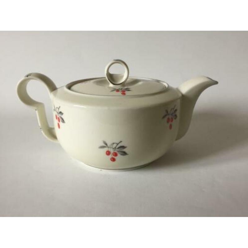 Art Deco Porseleinen theepot – Pirkenhammer Czechoslovakia