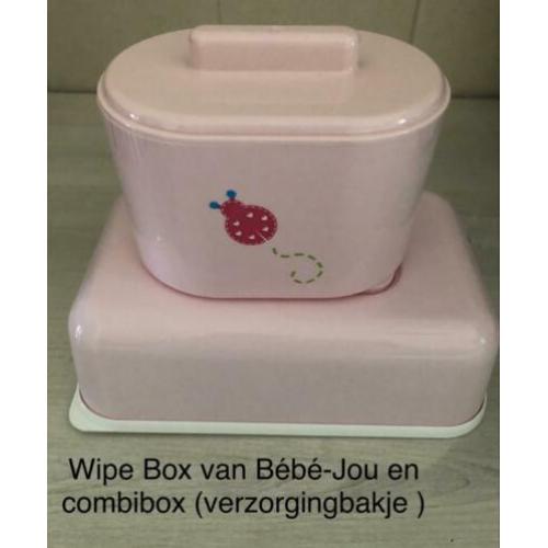 Wipe Box van Bébé-Jou en combibox (verzorgingbakje )